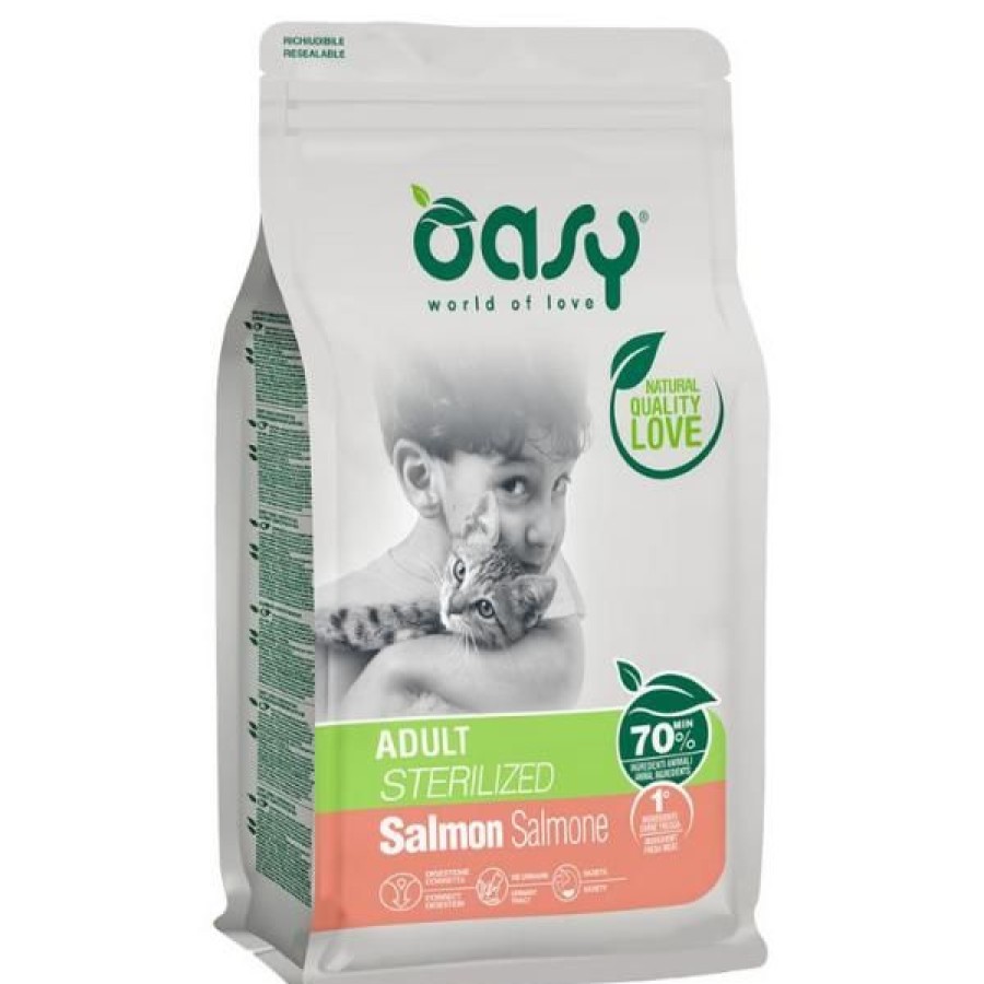 Gatti Oasy | Oasy Adult Cat Sterilized Salmone