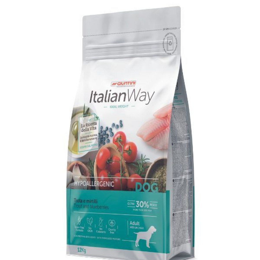 Cani Italian Way | Italianway Medium/Maxi Adult Hypoallergenic Trota E Mirtilli