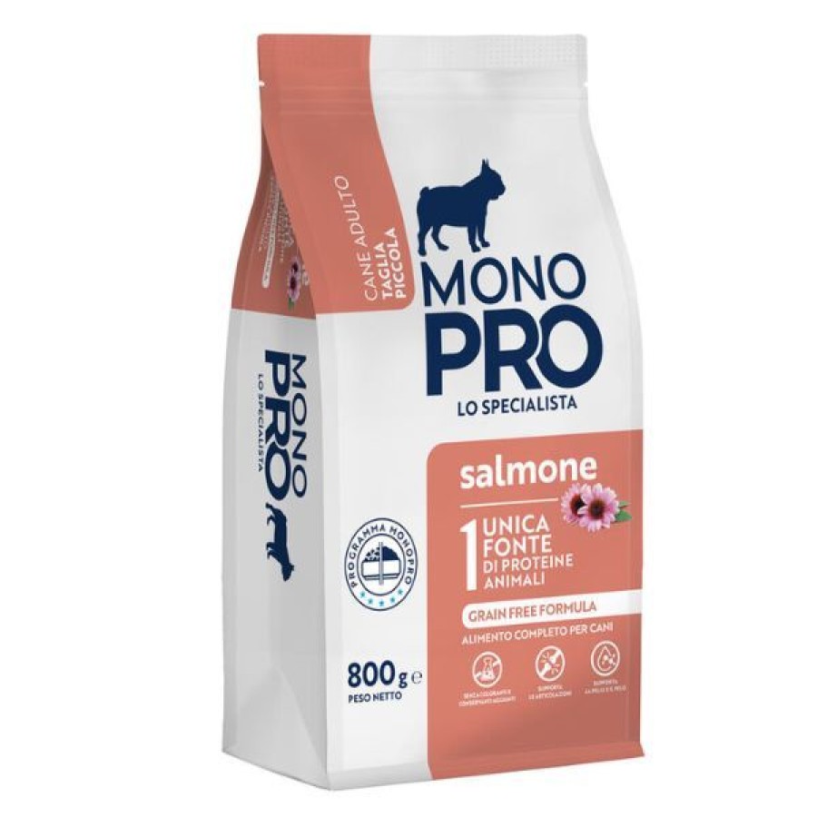 Cani Monopro lo Specialista | Monopro Lo Specialista Adult Mini Grain Free Salmone