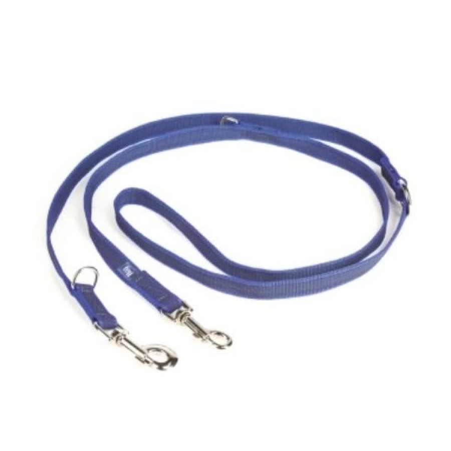 Cani Julius-K9 | Guinzaglio Per Cani Regolabile Color & Gray Super-Grip Julius-K9