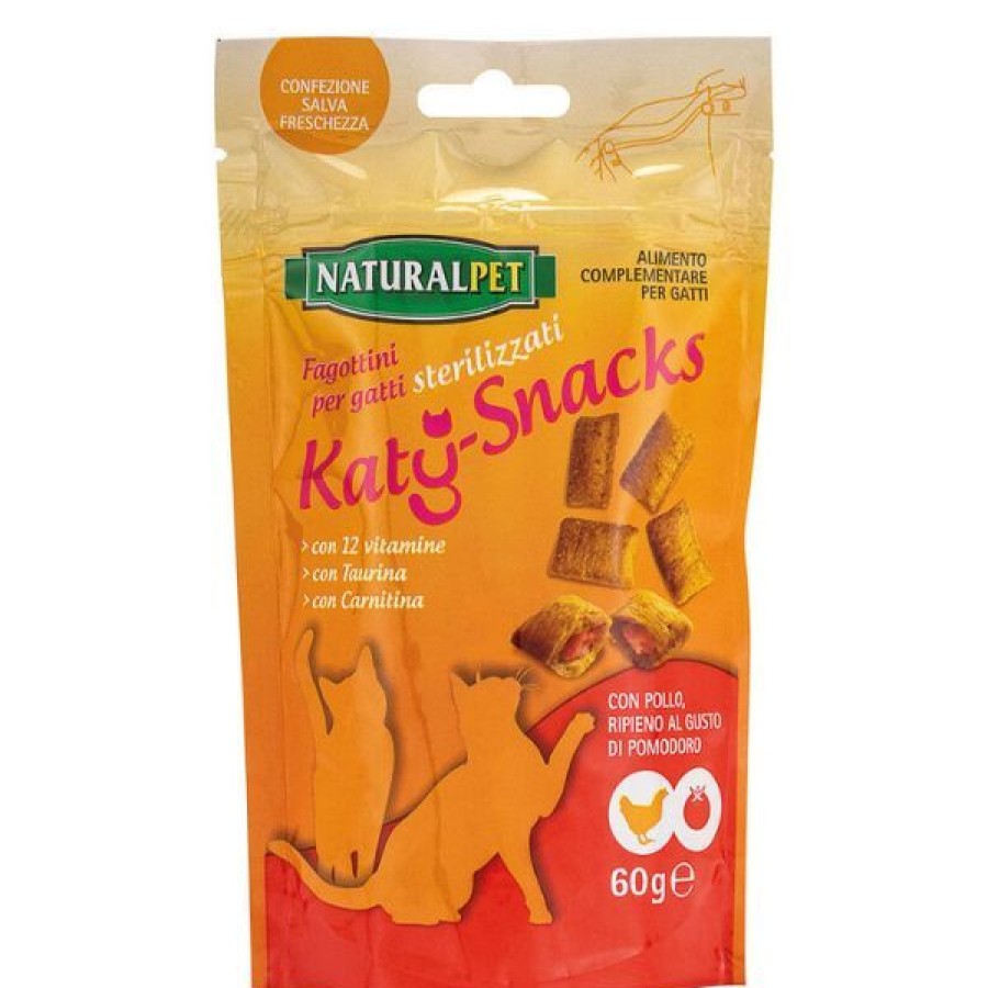 Gatti NaturalPet | Naturalpet Snack Per Gatti Fagottini 60 Gr