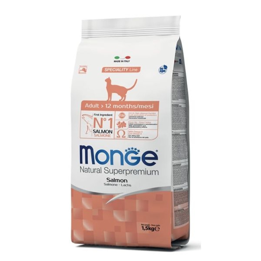 Gatti Monge Natural Superpremium | Monge Natural Superpremium Adult Cat Salmone