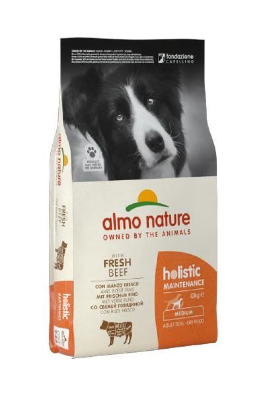 Cani Almo Nature | Almo Nature Holistic Medium Adult Con Manzo