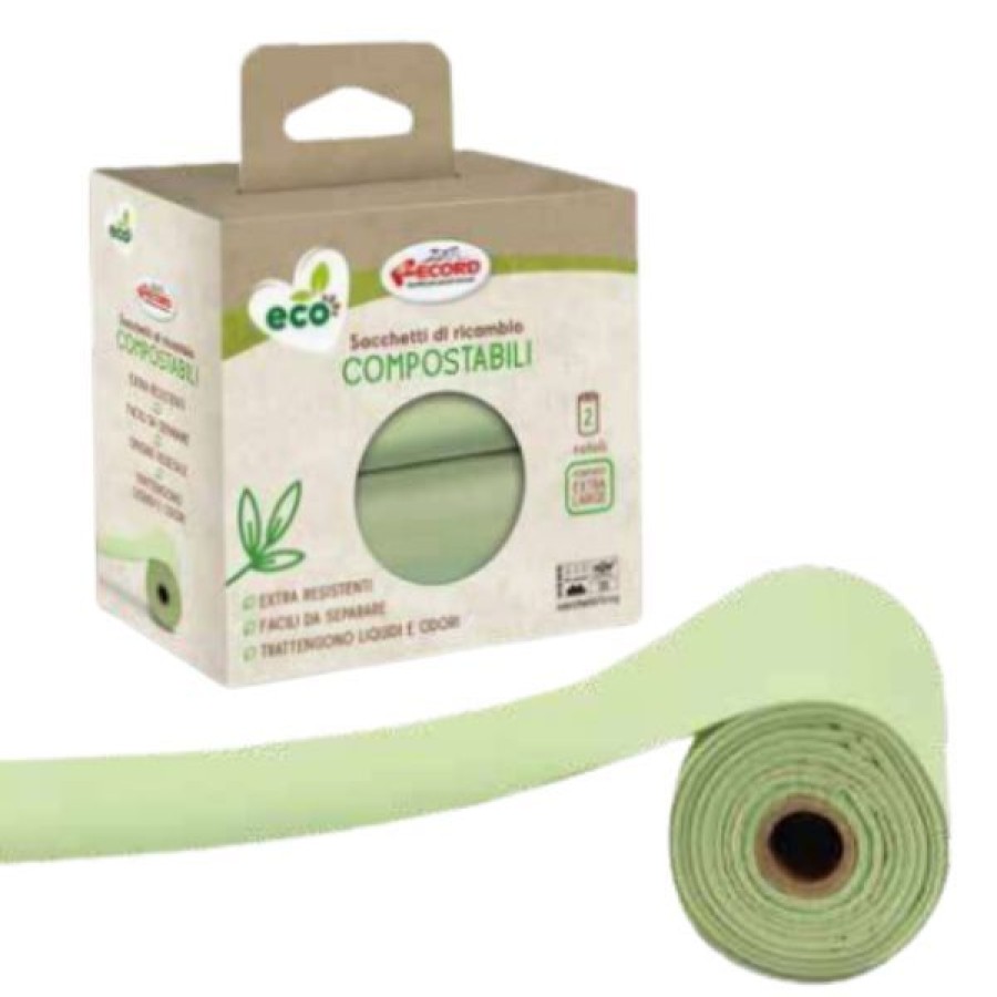 Cani Record | Sacchetti Igienici Green Compostabili Record