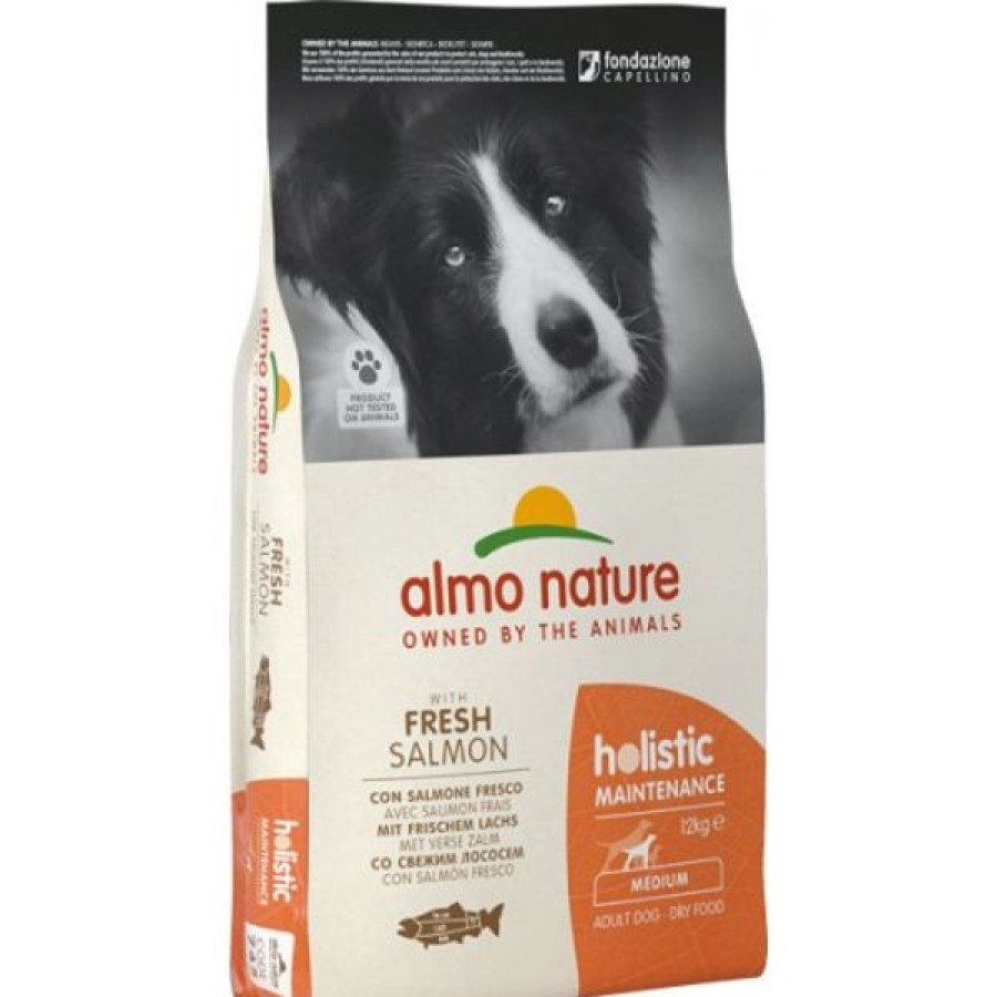 Cani Almo Nature | Almo Nature Holistic Medium Adult Con Salmone