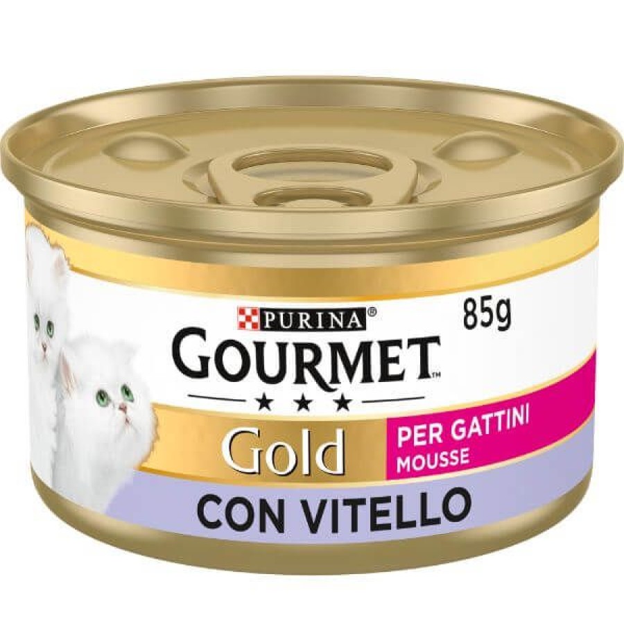 Gatti Gourmet | Purina Gourmet Gold Mousse Umido Gatto 85 Gr