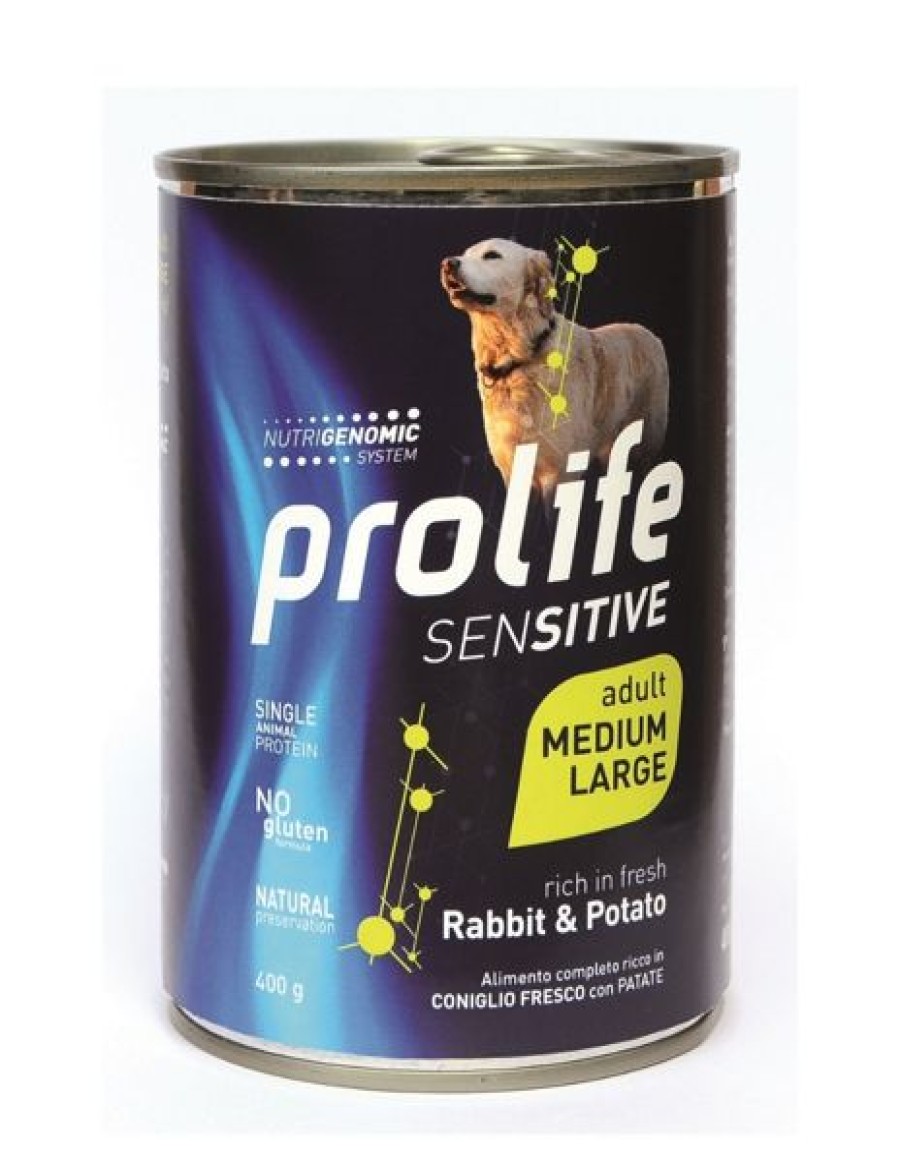 Cani Prolife | Prolife Sensitive Umido Cane Medium/Large 400 Gr