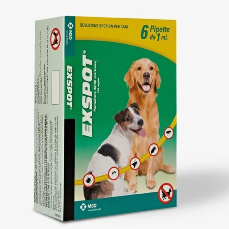 Cani Exspot | Exspot Spot-On Antiparassitario Per Cani