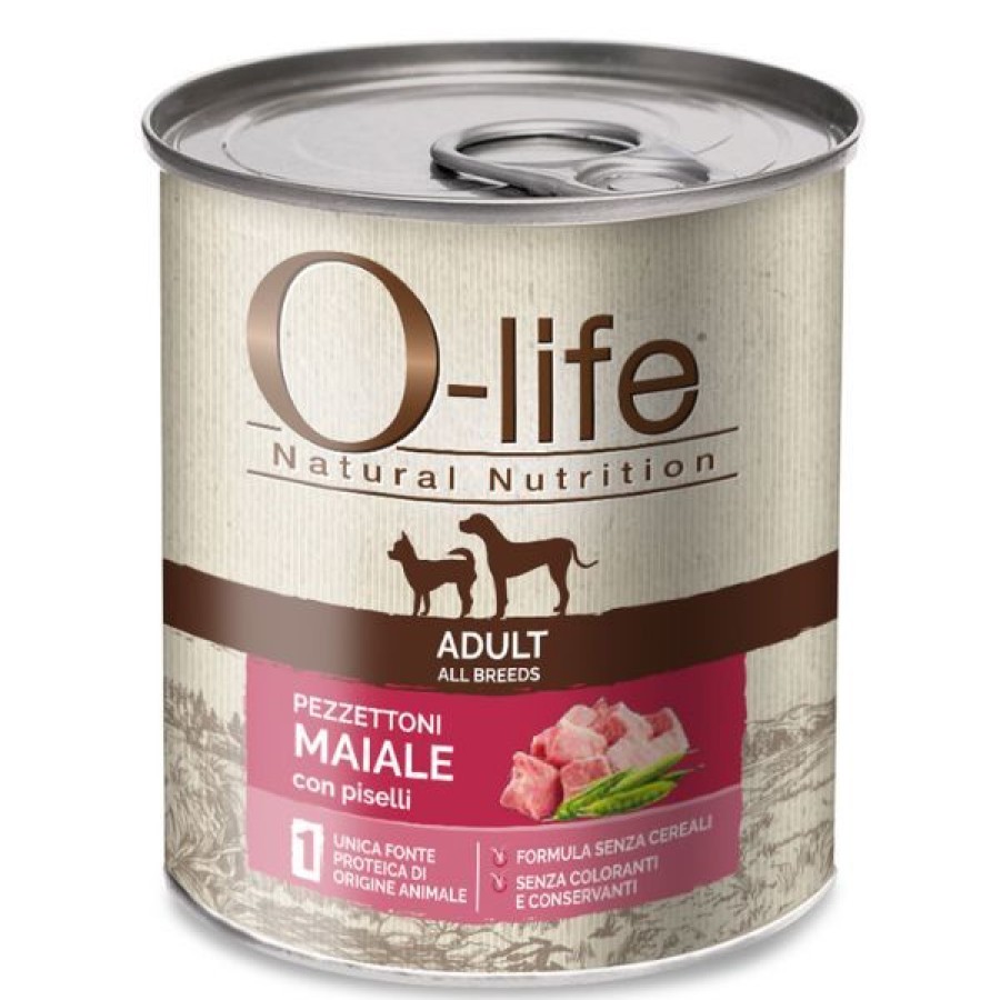 Cani O-Life | O-Life Dog Adult Grain Free Pezzettoni Monoproteici 400 Gr