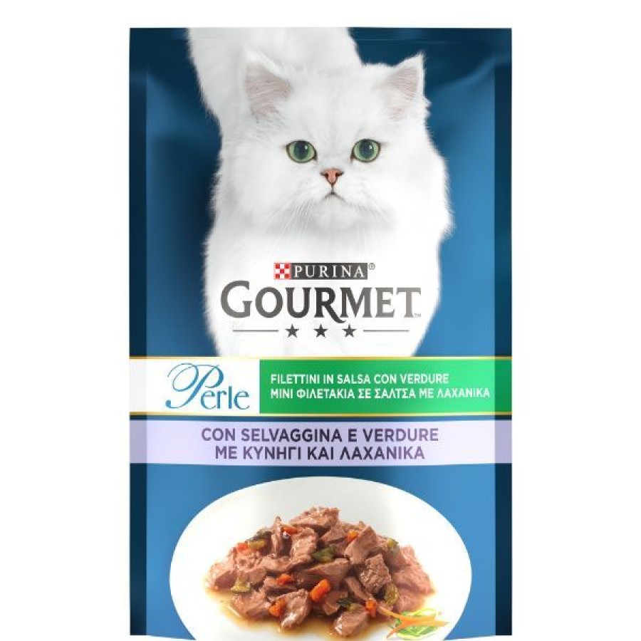 Gatti Gourmet | Gourmet Le Perle Filettini In Salsa 85 Gr