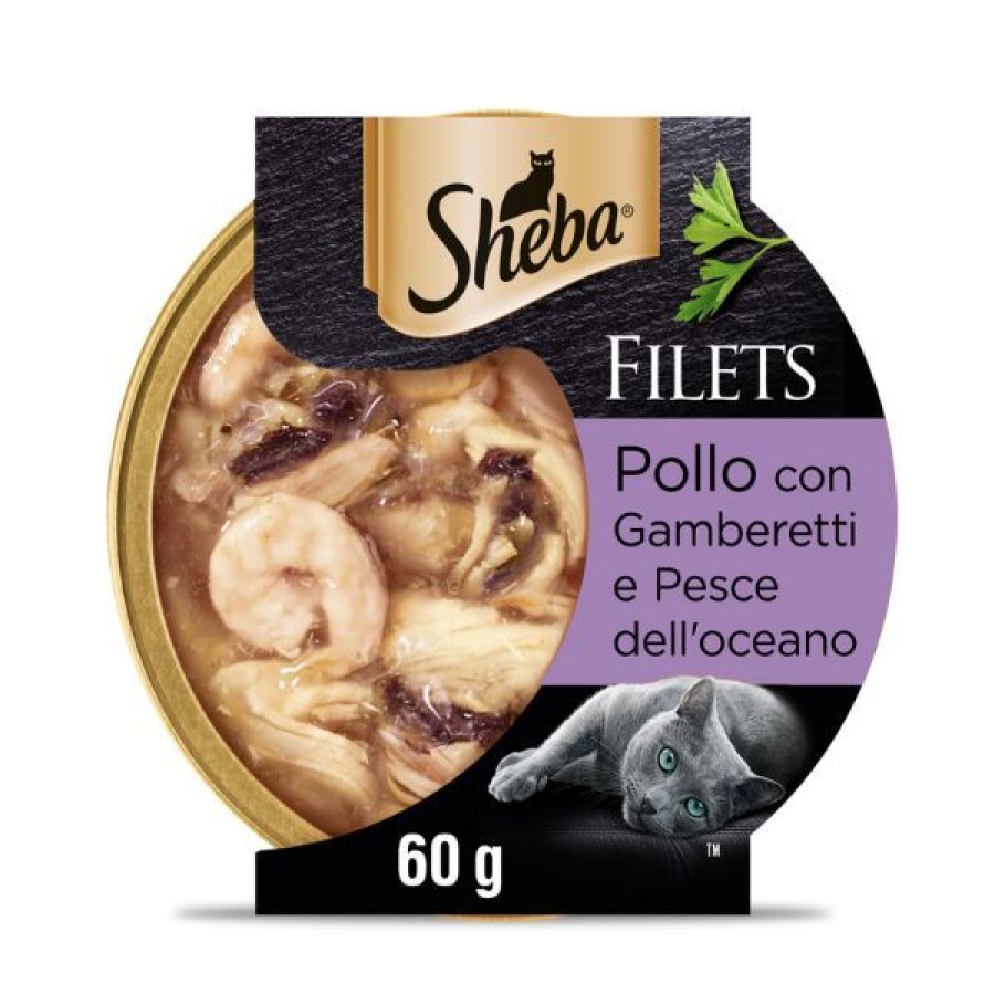 Gatti Sheba | Sheba Filets In Salsa 60 Gr