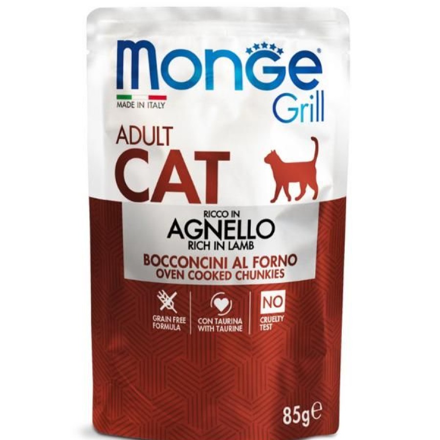 Gatti Monge Natural Superpremium | Monge Grill Grain Free Feline 85 Gr