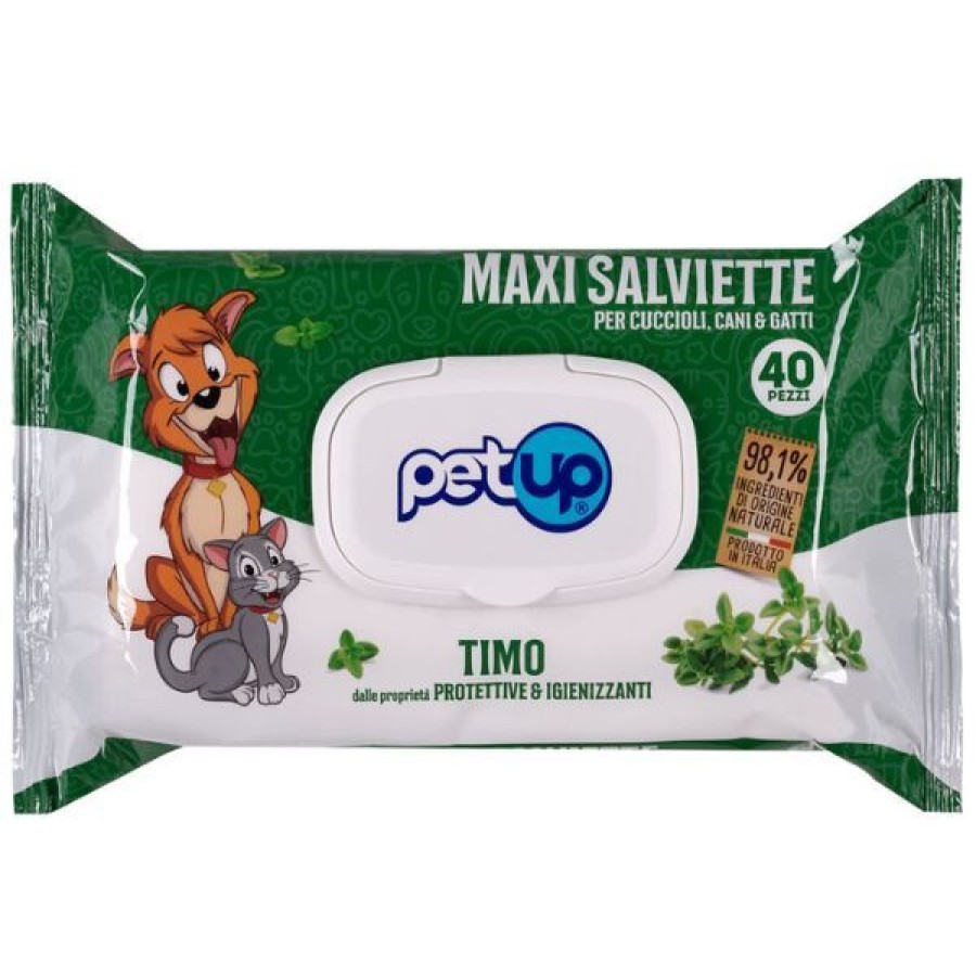 Gatti PetUp | Salviette Igieniche Maxi Petup