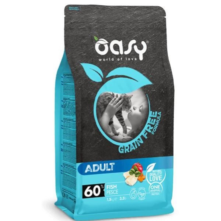 Gatti Oasy | Oasy Grain Free Cat Adult Pesce