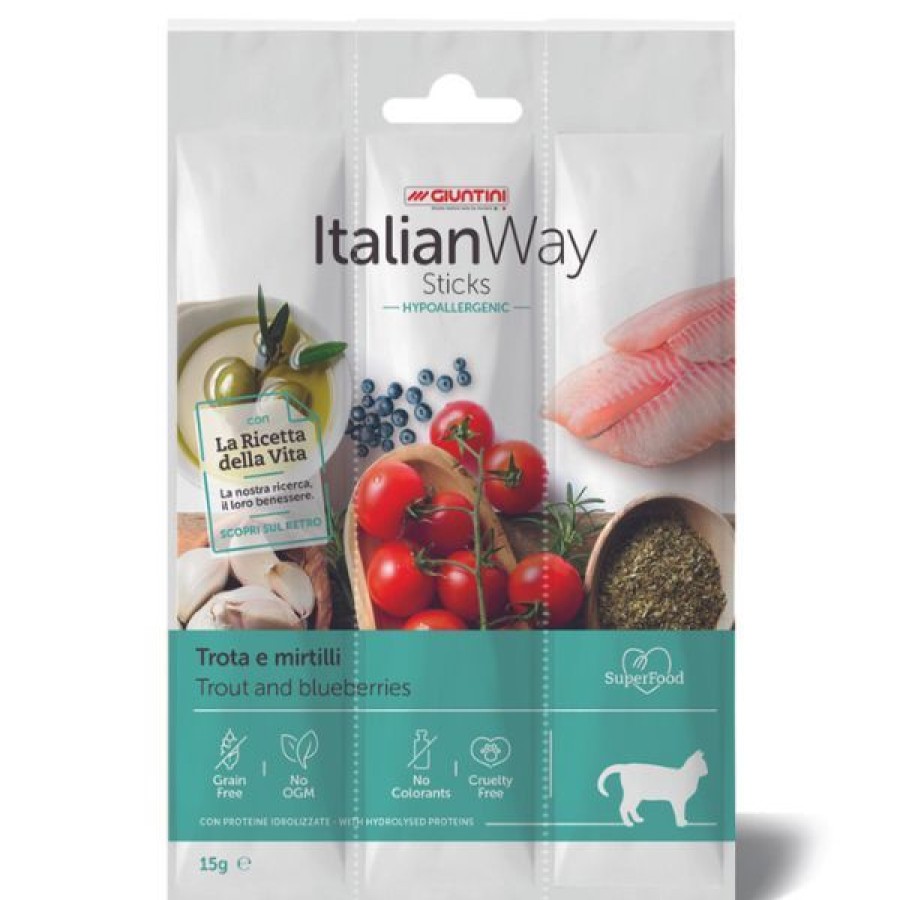 Gatti Italian Way | Italianway Sticks Hypoallergenic Gatto 15 Gr