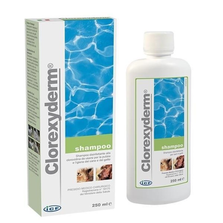 Cani ICF | Clorexyderm Shampoo Disinfettante Icf Per Cani E Gatti