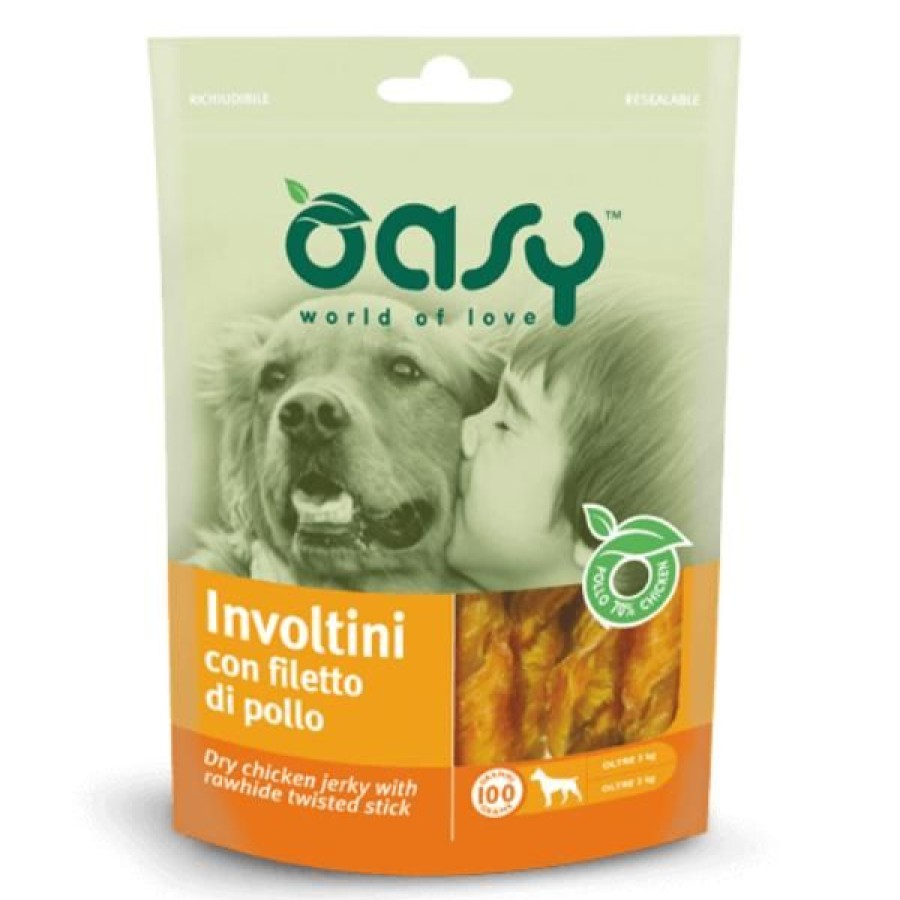 Cani Oasy | Oasy Involtini Con Filetto Di Pollo