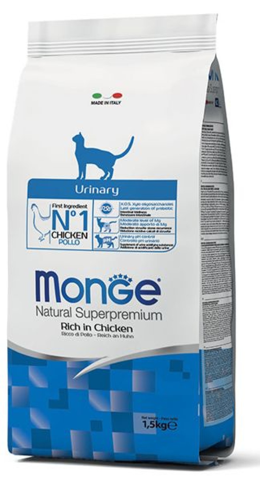 Gatti Monge Natural Superpremium | Monge Natural Superpremium Urinary Ricco Di Pollo