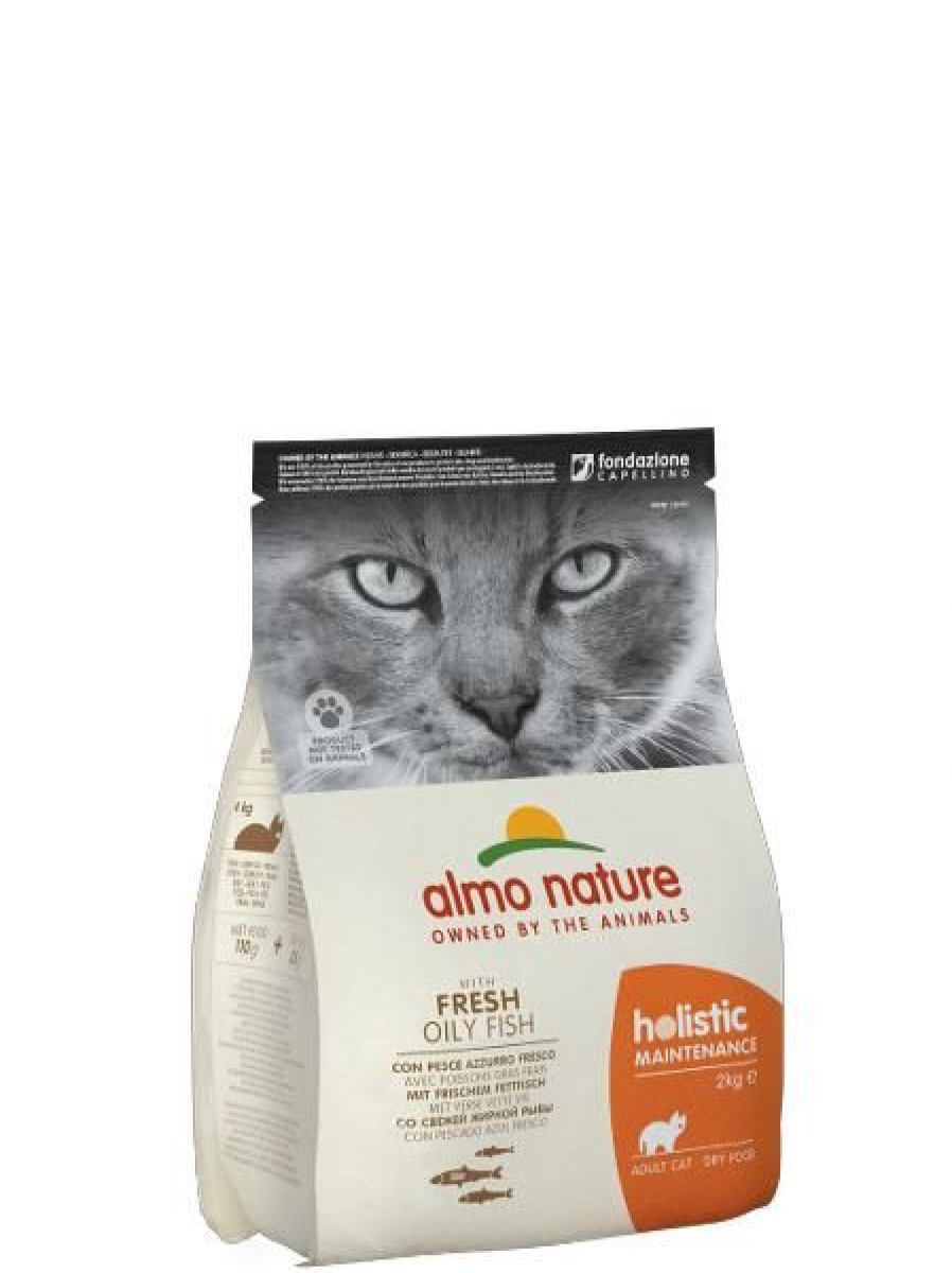 Gatti Almo Nature | Almo Nature Holistic Adult Con Pesce Azzurro