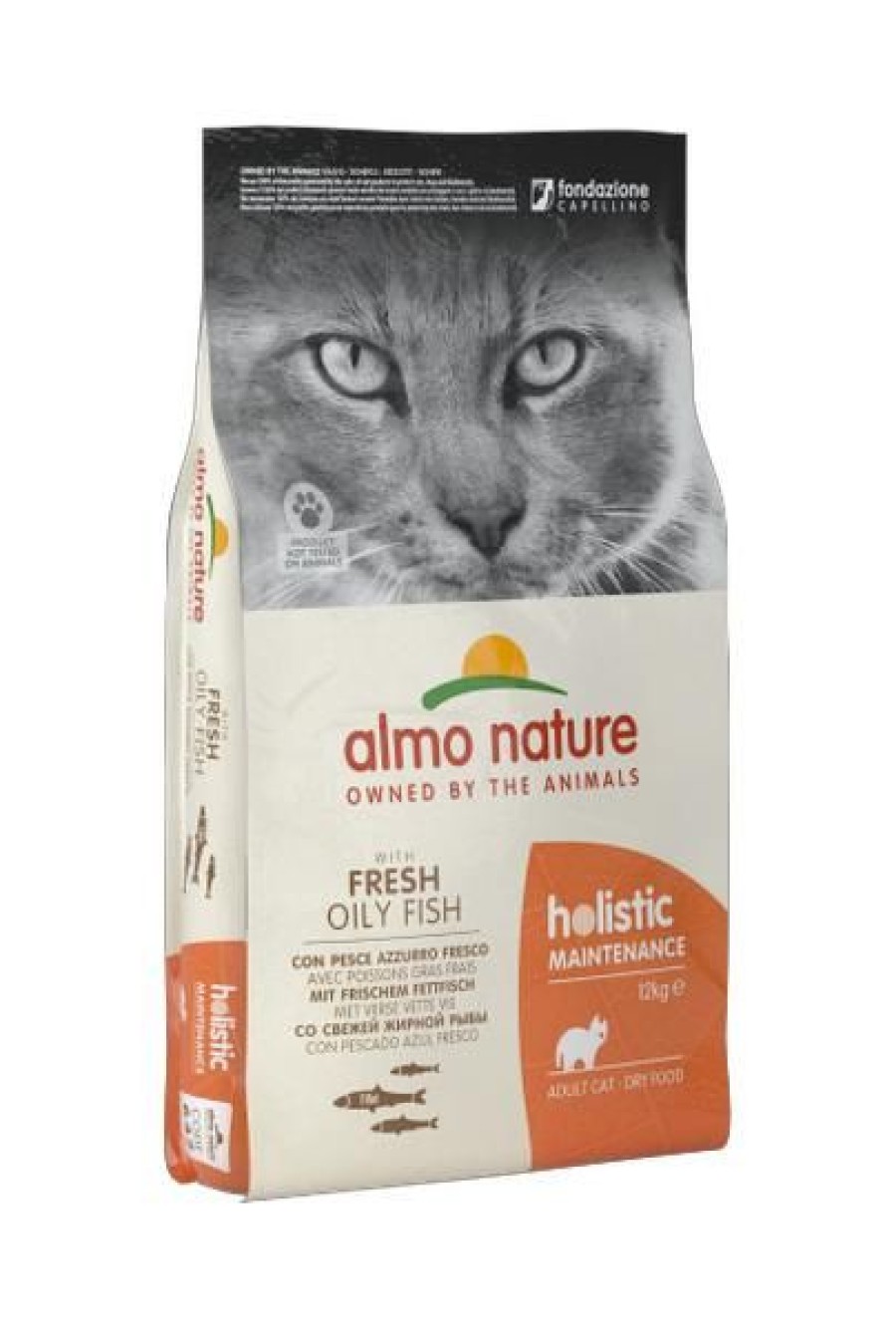 Gatti Almo Nature | Almo Nature Holistic Adult Con Pesce Azzurro