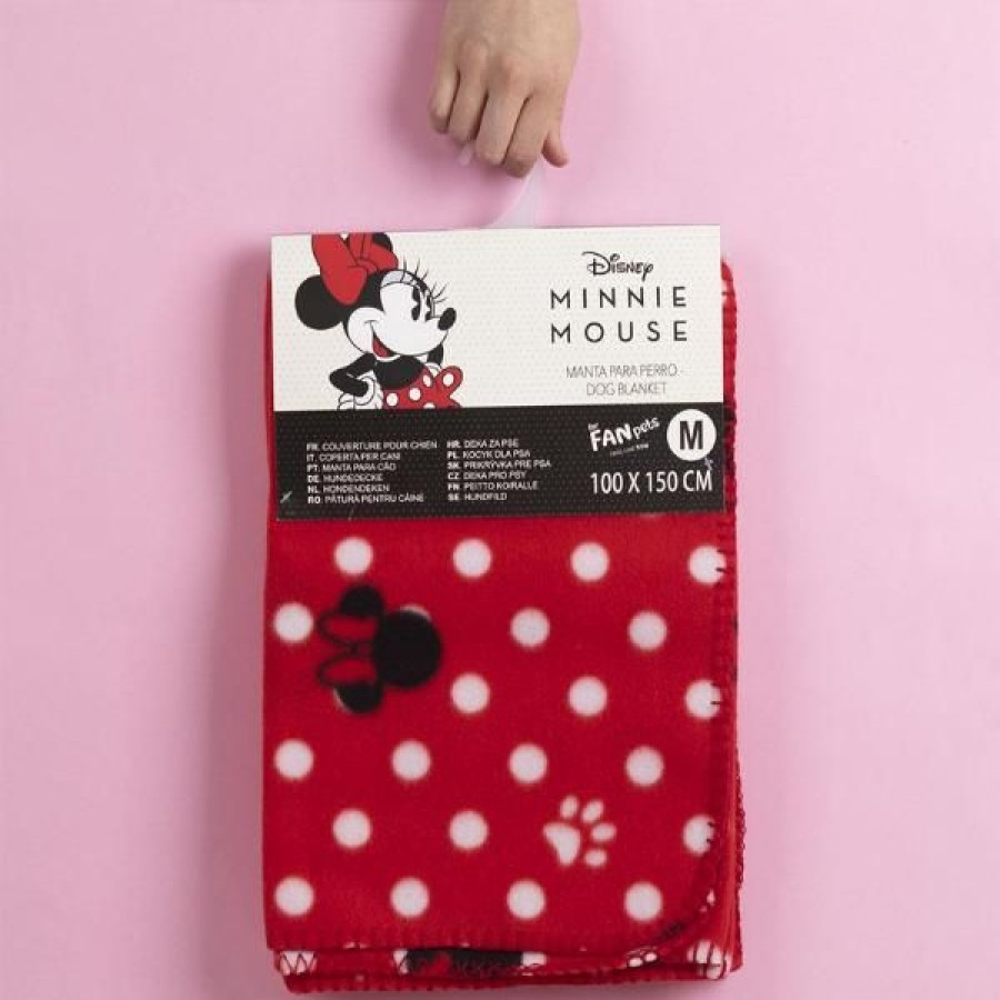 Cani For Fan Pets | Coperta Cane Disney Minnie For Fan Pets