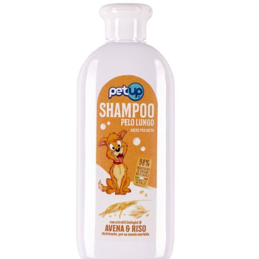 Gatti PetUp | Shampoo Districante Per Cani A Pelo Lungo E Gatti Petup