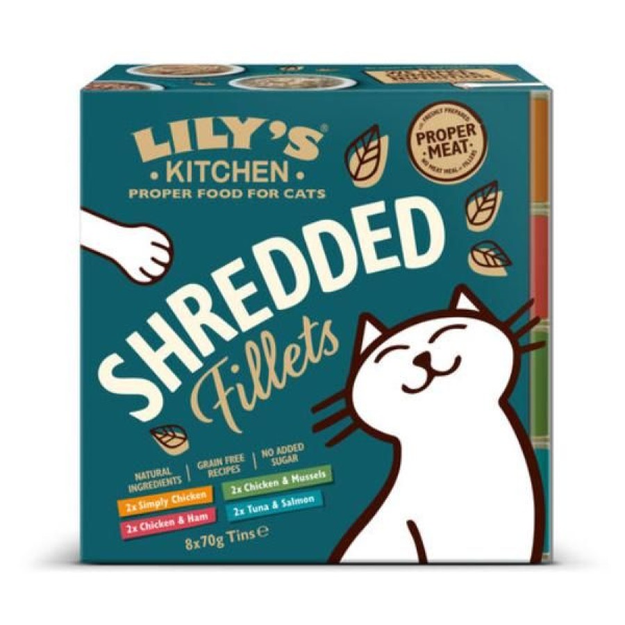 Gatti Lily's Kitchen | Lily'S Kitchen Cat Multipack Shredded Fillets