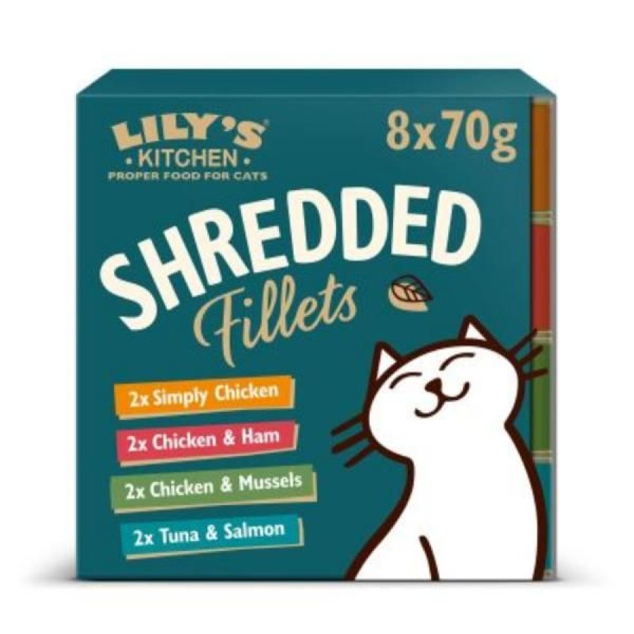 Gatti Lily's Kitchen | Lily'S Kitchen Cat Multipack Shredded Fillets