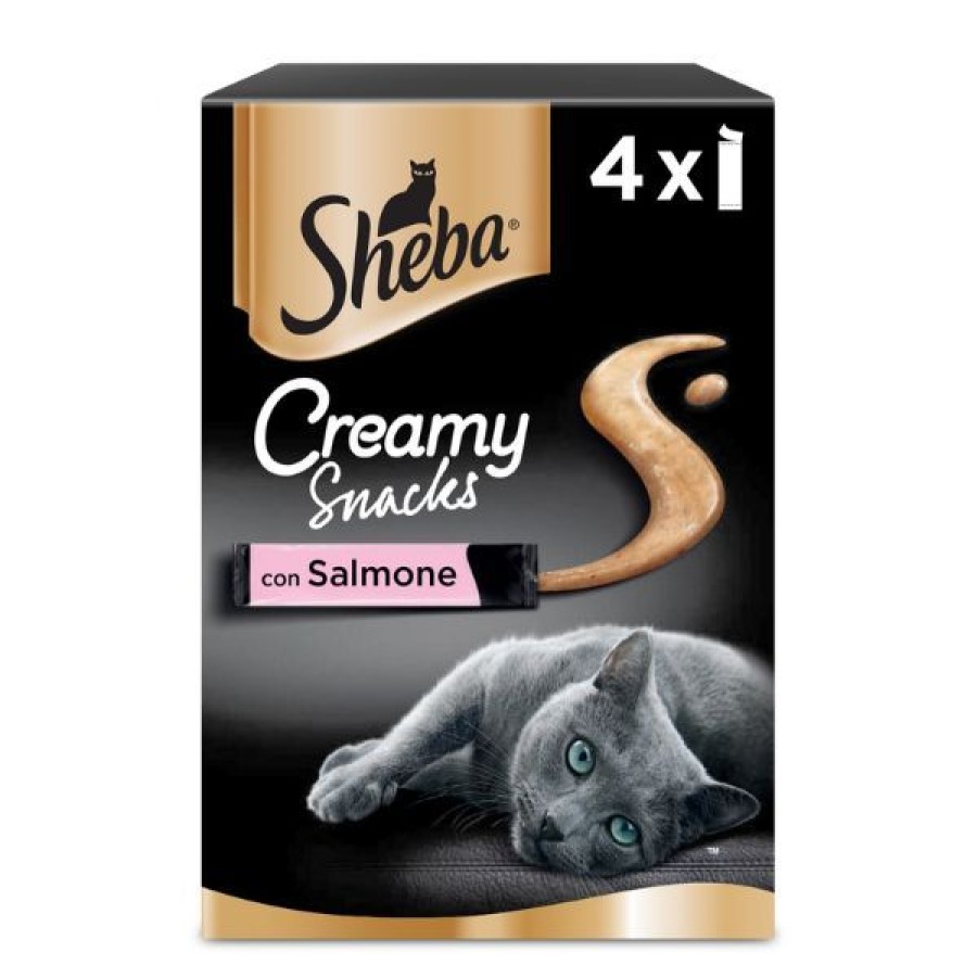 Gatti Sheba | Sheba Creamy Snacks Per Gatti Multipack 4X12 Gr