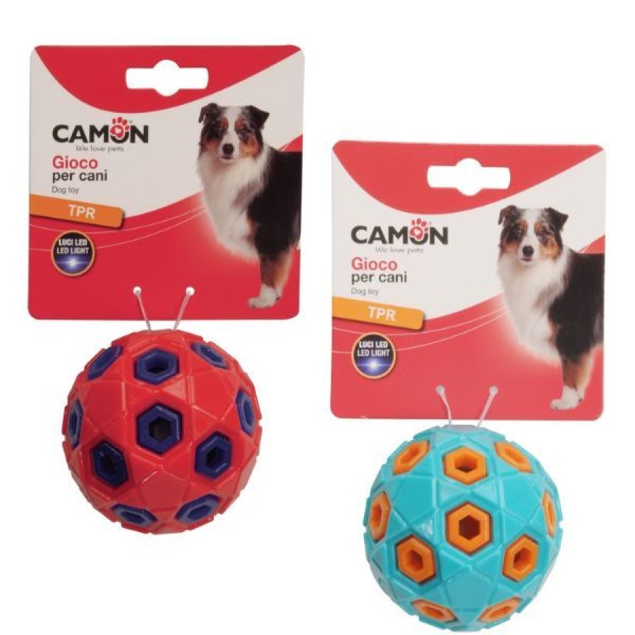 Cani Camon | Palla In Tpr Con Luci A Led Camon