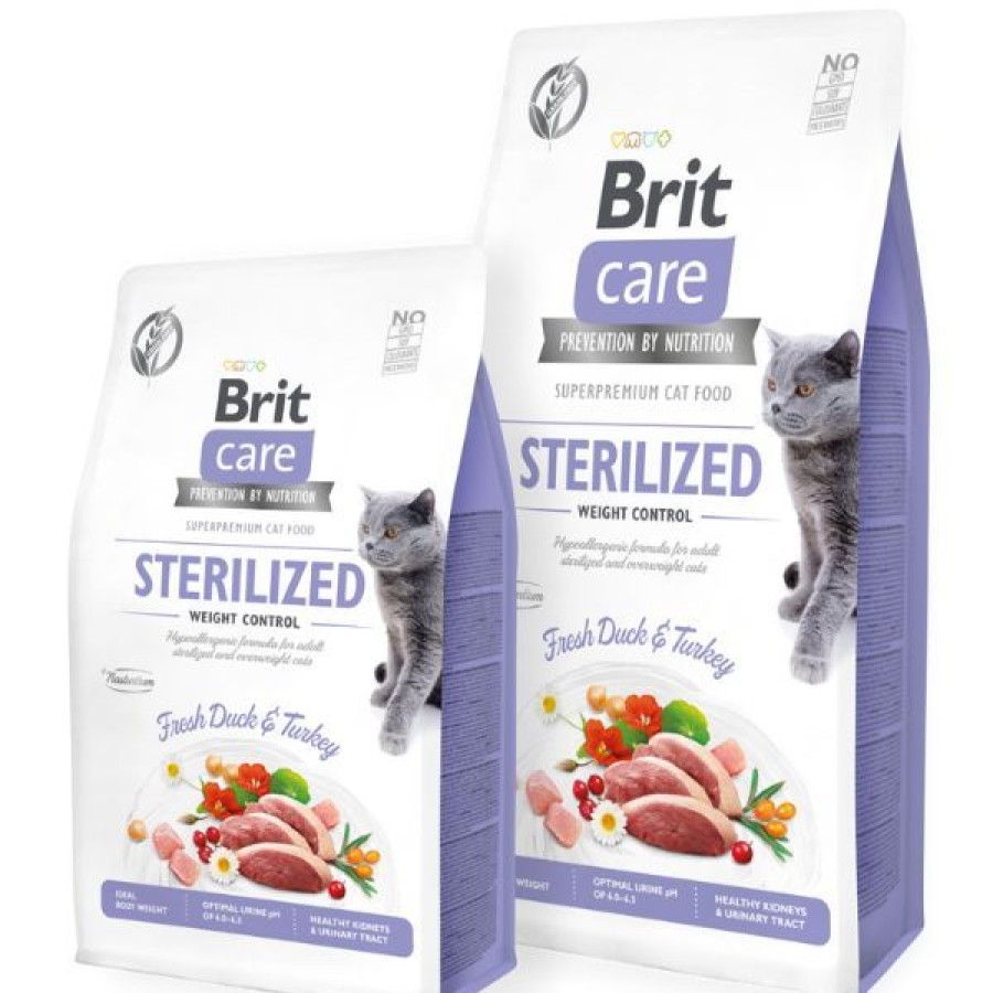 Gatti Brit | Brit Care Grain Free Cat Adult Sterilized Weight Control