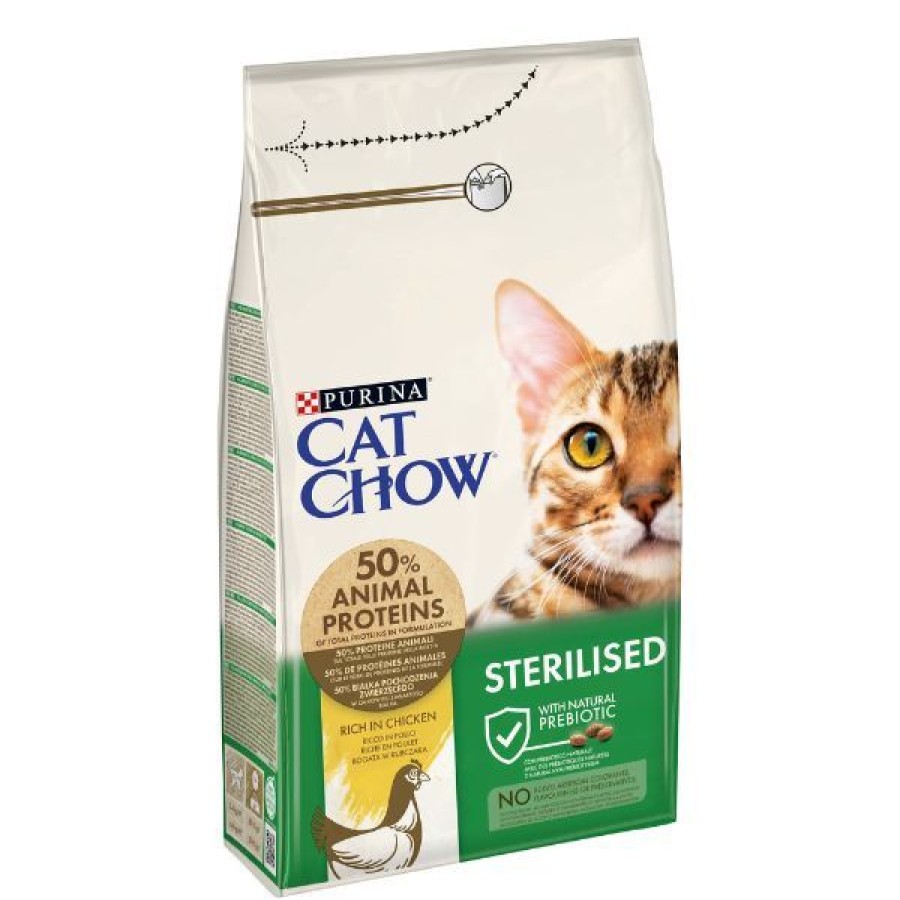 Gatti Purina Cat Chow | Purina Cat Chow Sterilised Ricco Di Pollo