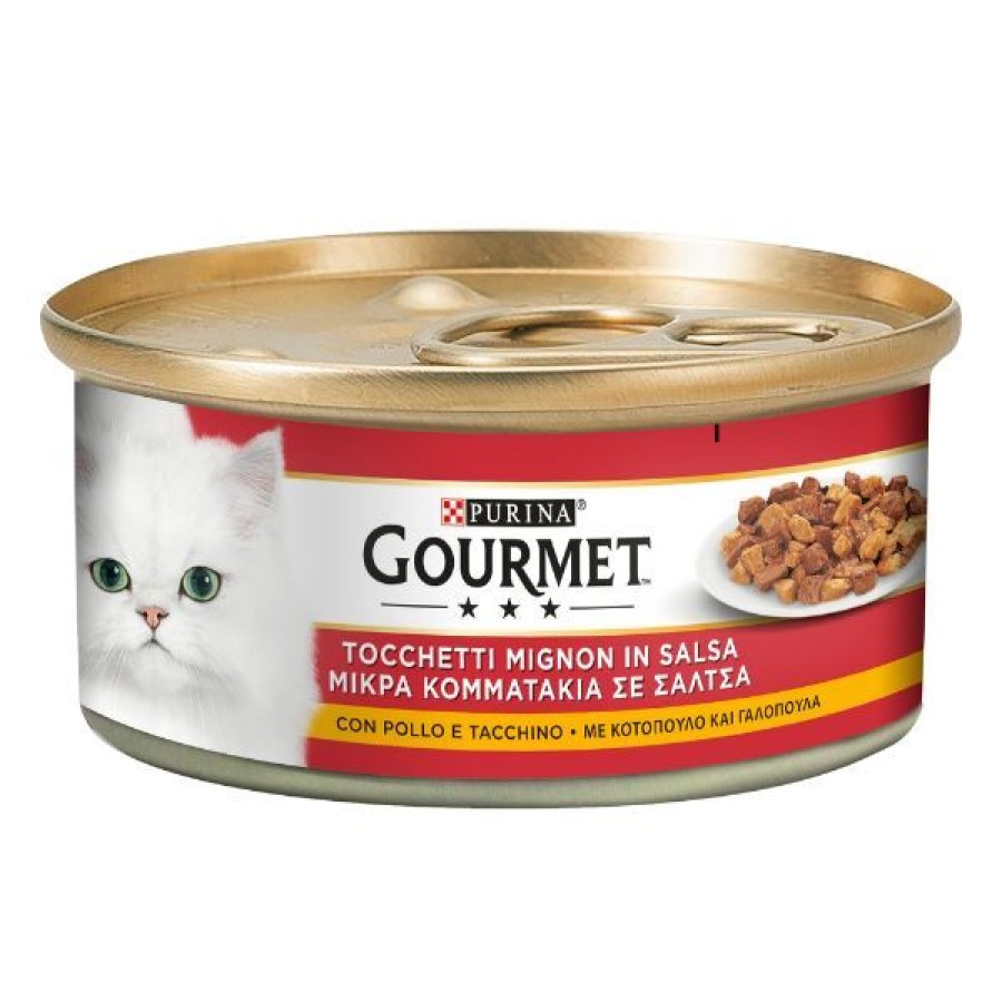 Gatti Gourmet | Gourmet Tocchetti Mignon In Salsa 195 Gr