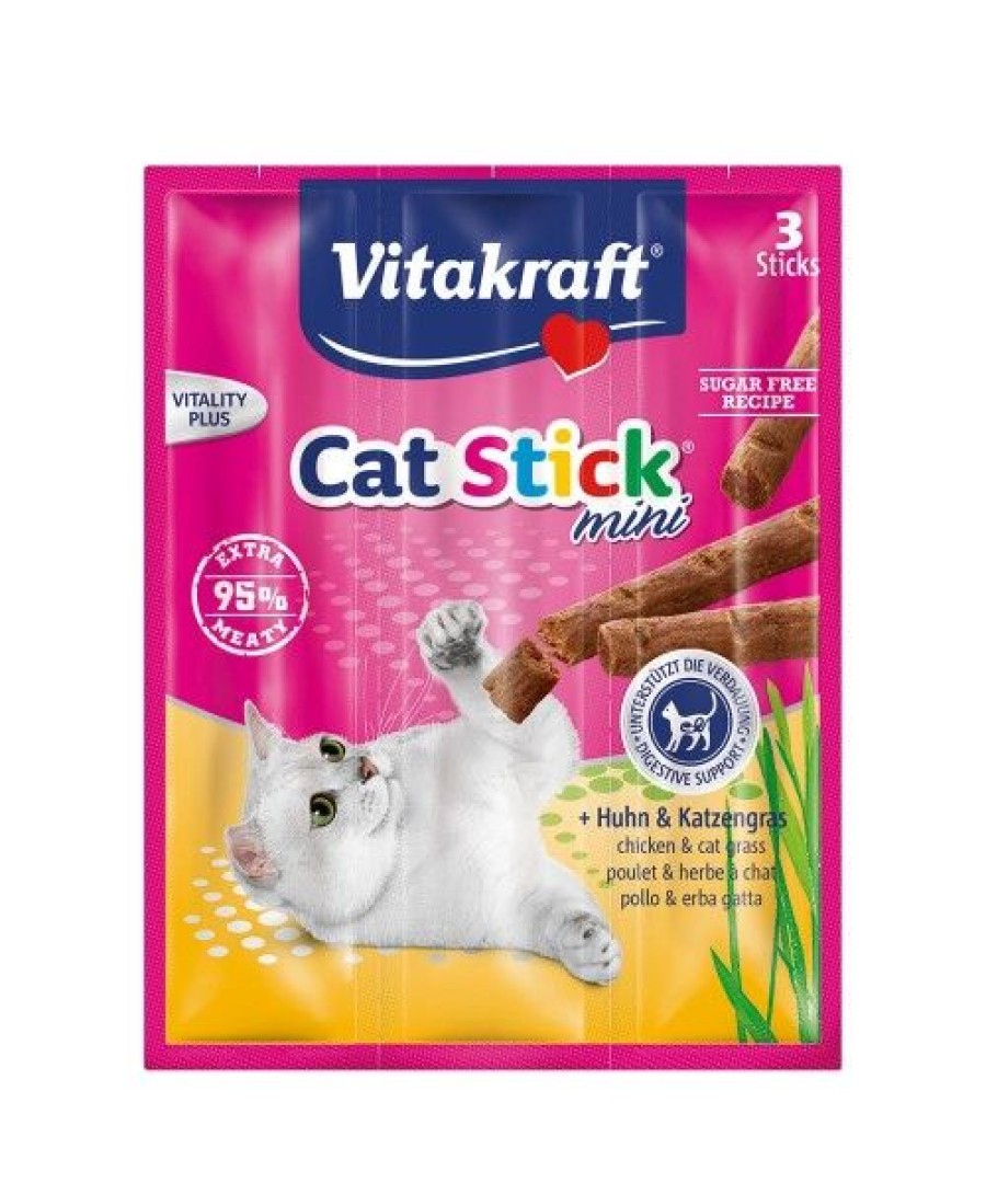 Gatti Vitakraft | Vitakraft Cat Stick Mini 18 Gr