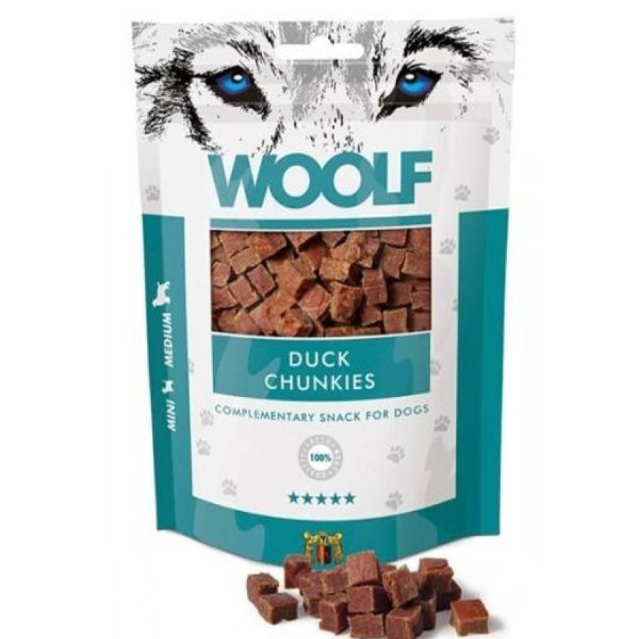 Cani Woolf | Woolf Morbidi Bocconcini Snack Monoproteico Per Cani