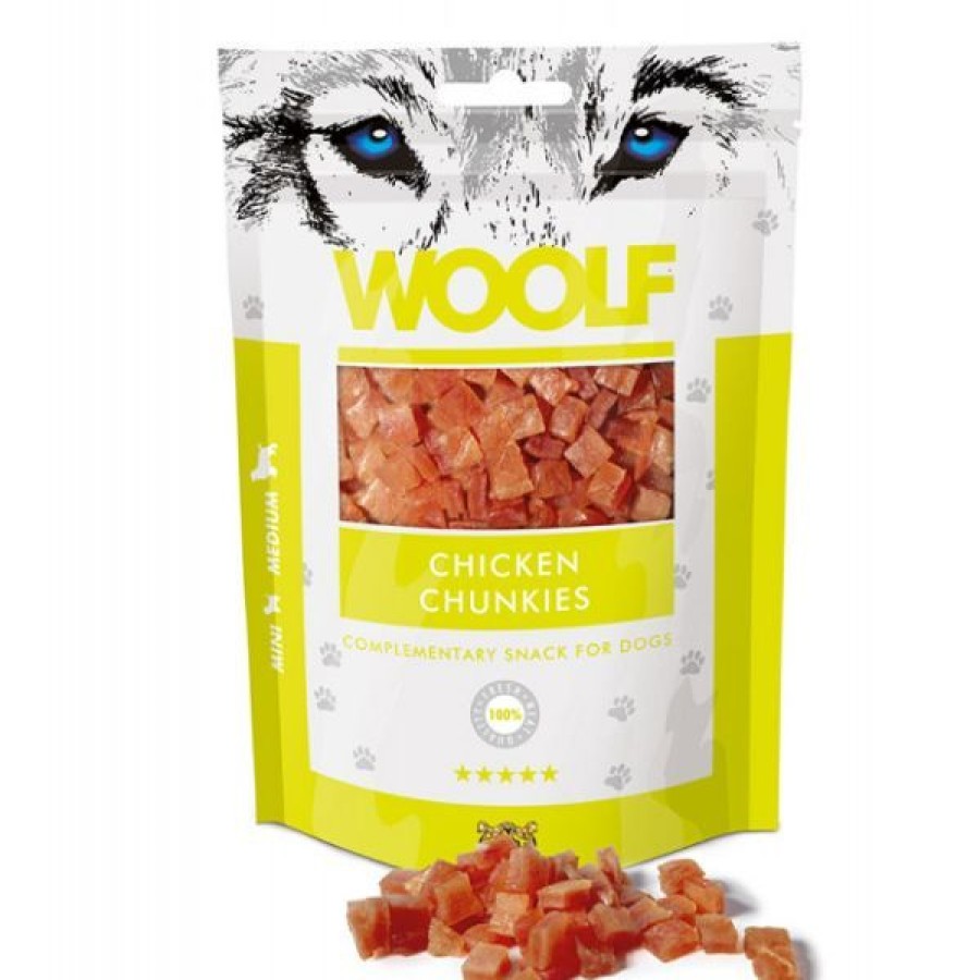 Cani Woolf | Woolf Morbidi Bocconcini Snack Monoproteico Per Cani