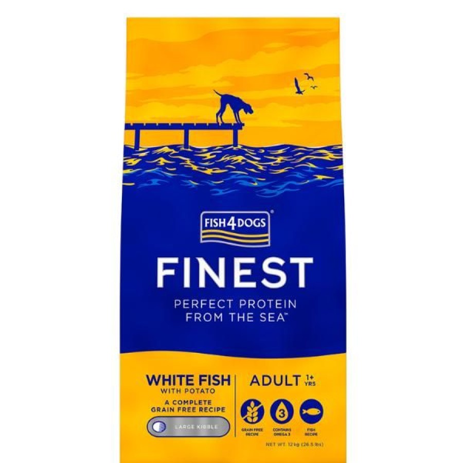 Cani Fish4Dogs | Fish4Dogs Ocean White Fish Large