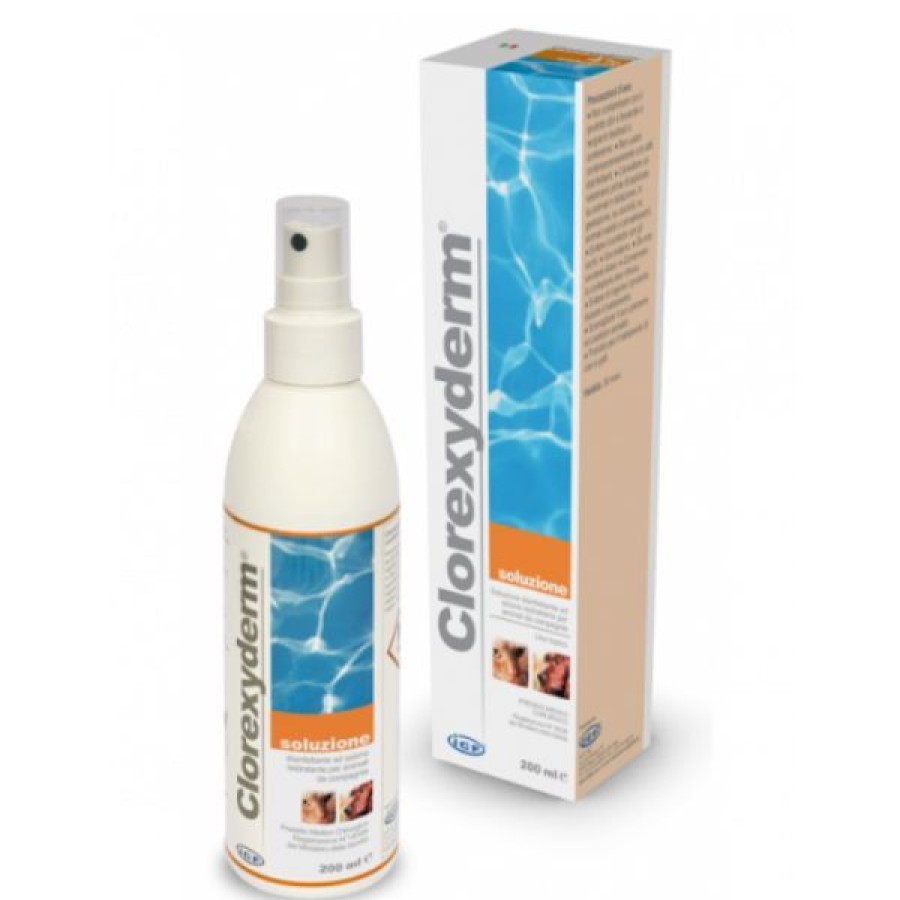 Cani ICF | Clorexyderm Soluzione Spray Disinfettante Icf Per Cani E Gatti