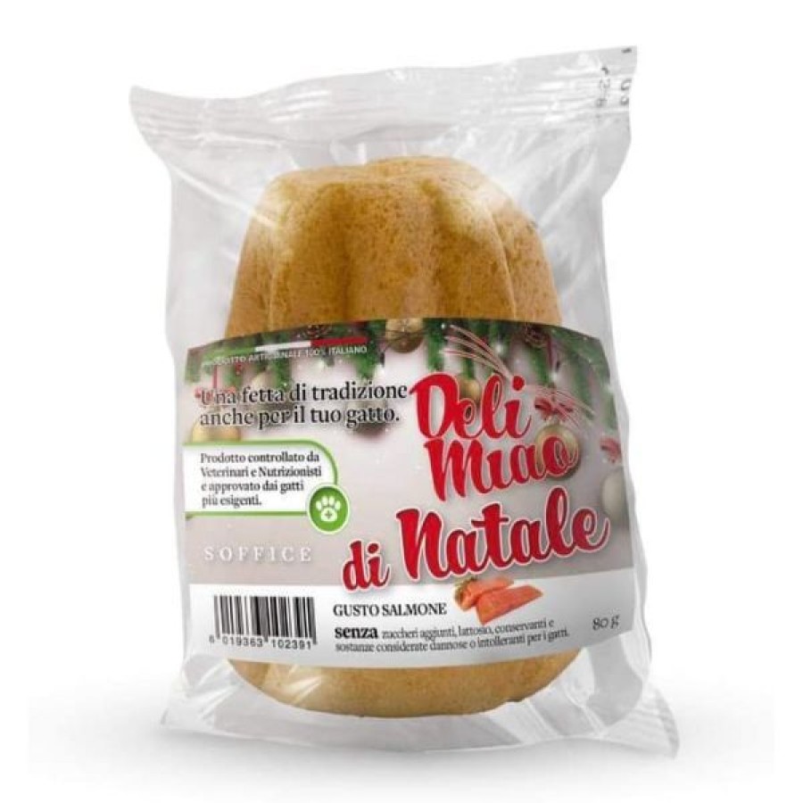 Gatti Delibau di Natale | Delimiao Di Natale Pandoro Per Gatti 80 Gr