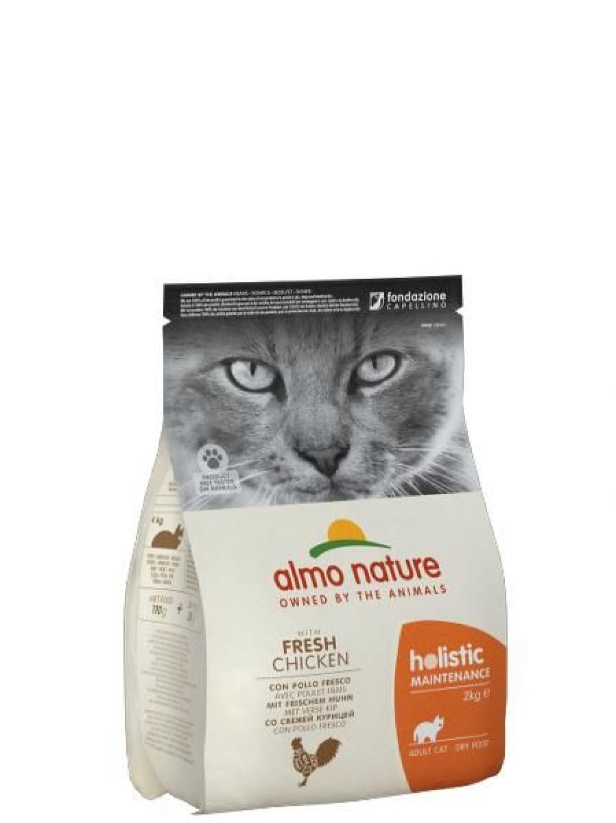 Gatti Almo Nature | Almo Nature Holistic Adult Con Pollo Gatto