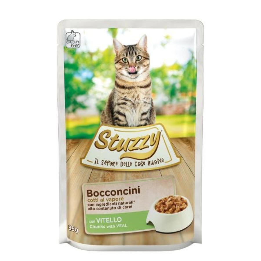 Gatti Stuzzy | Stuzzy Cat Bocconcini Cotti Al Vapore 85 Gr