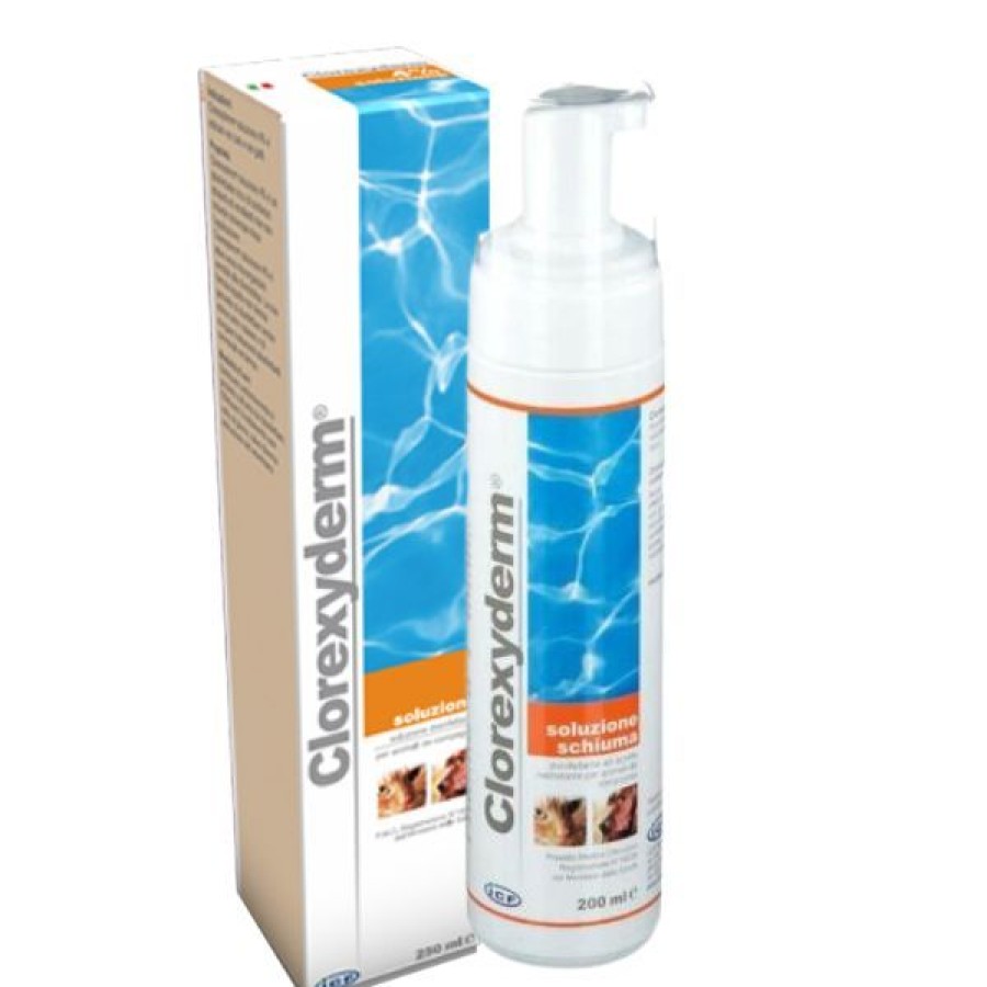 Cani ICF | Clorexyderm Soluzione Schiuma Dermatologica Icf