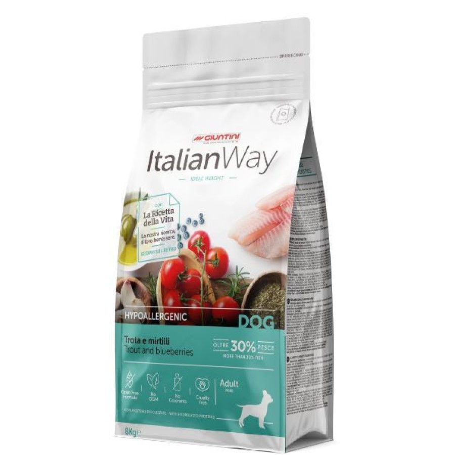 Cani Italian Way | Italianway Hypoallergenic Mini Adult Trota E Mirtilli