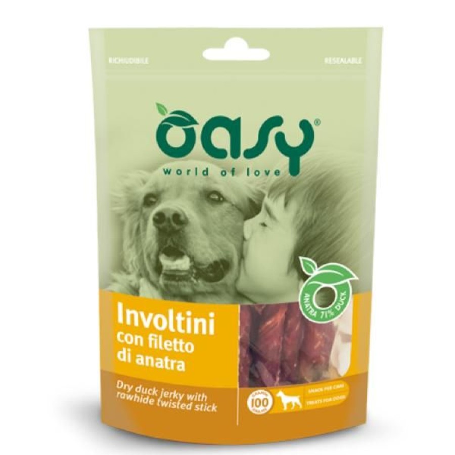 Cani Oasy | Oasy Involtini Con Filetto Di Anatra