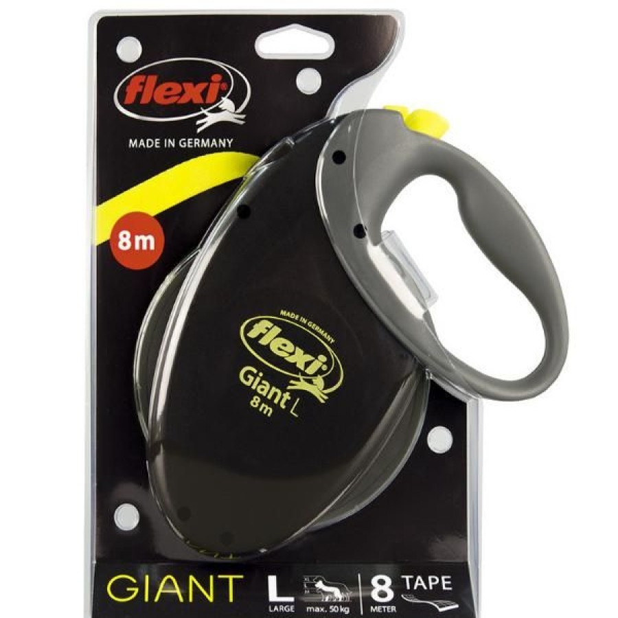 Cani Flexi | Guinzaglio Neon Reflect Giant Flexi