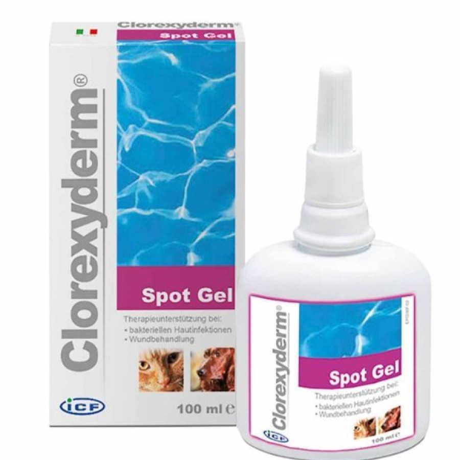 Cani ICF | Clorexyderm Spot Gel Icf Idratante Dermatologico Per Cani E Gatti