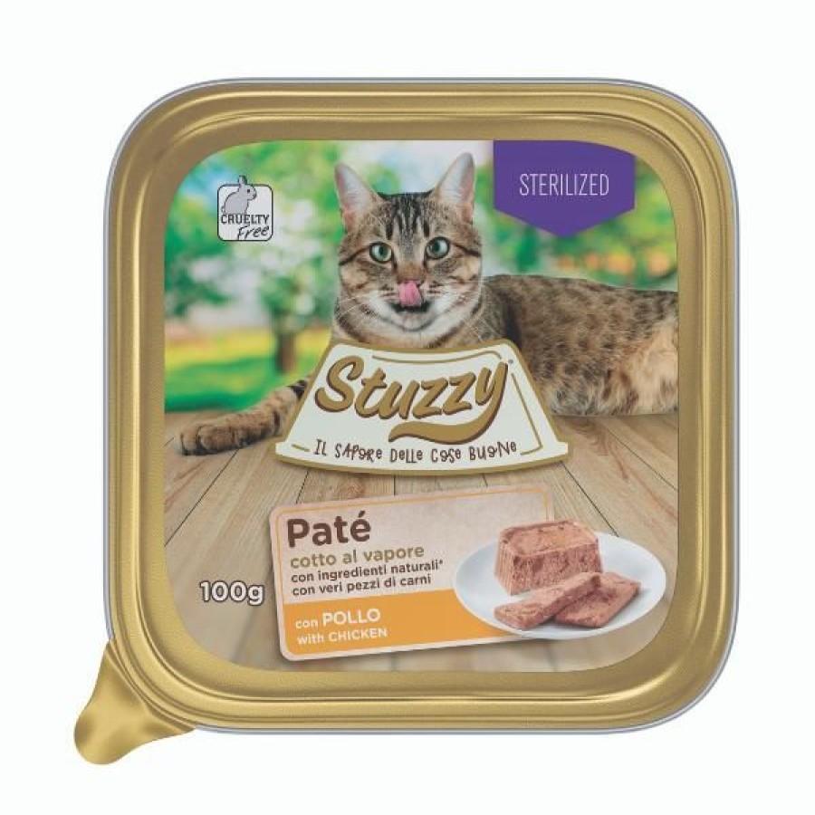 Gatti Stuzzy | Stuzzy Cat Pate Cotto Al Vapore Per Gatti 100 Gr