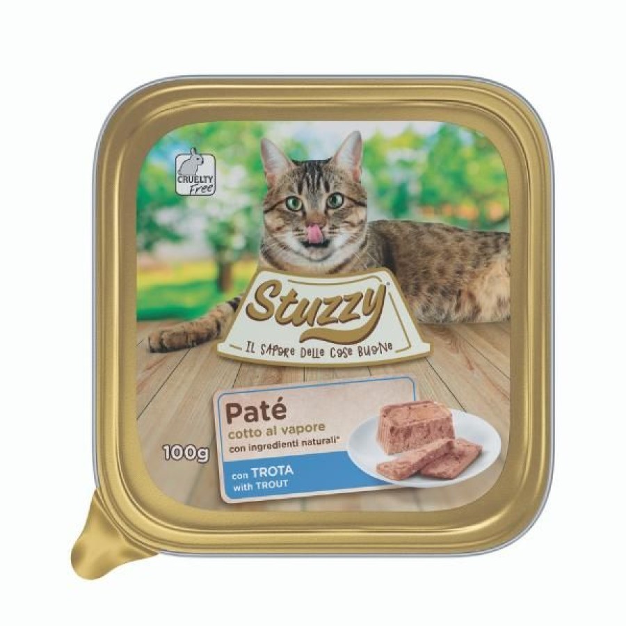 Gatti Stuzzy | Stuzzy Cat Pate Cotto Al Vapore Per Gatti 100 Gr