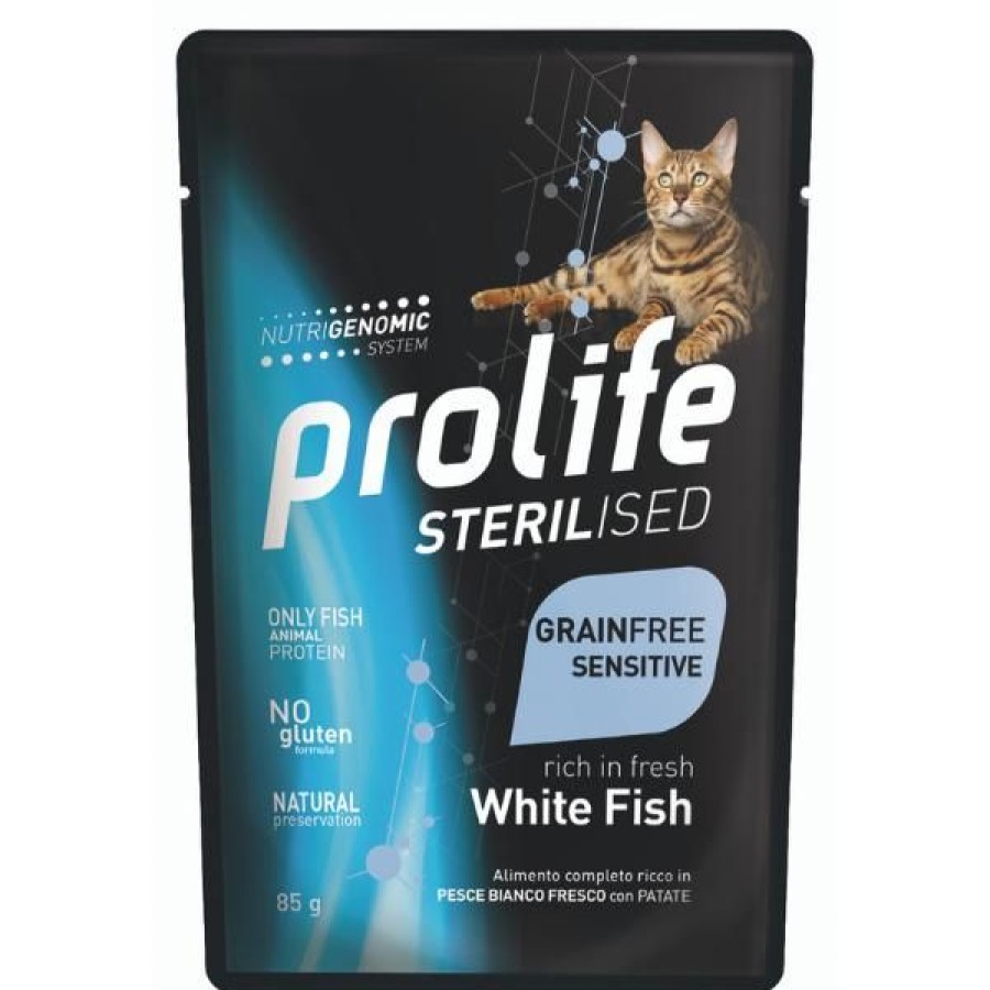 Gatti Prolife | Prolife Cat Sterilised Bustine 85 Gr