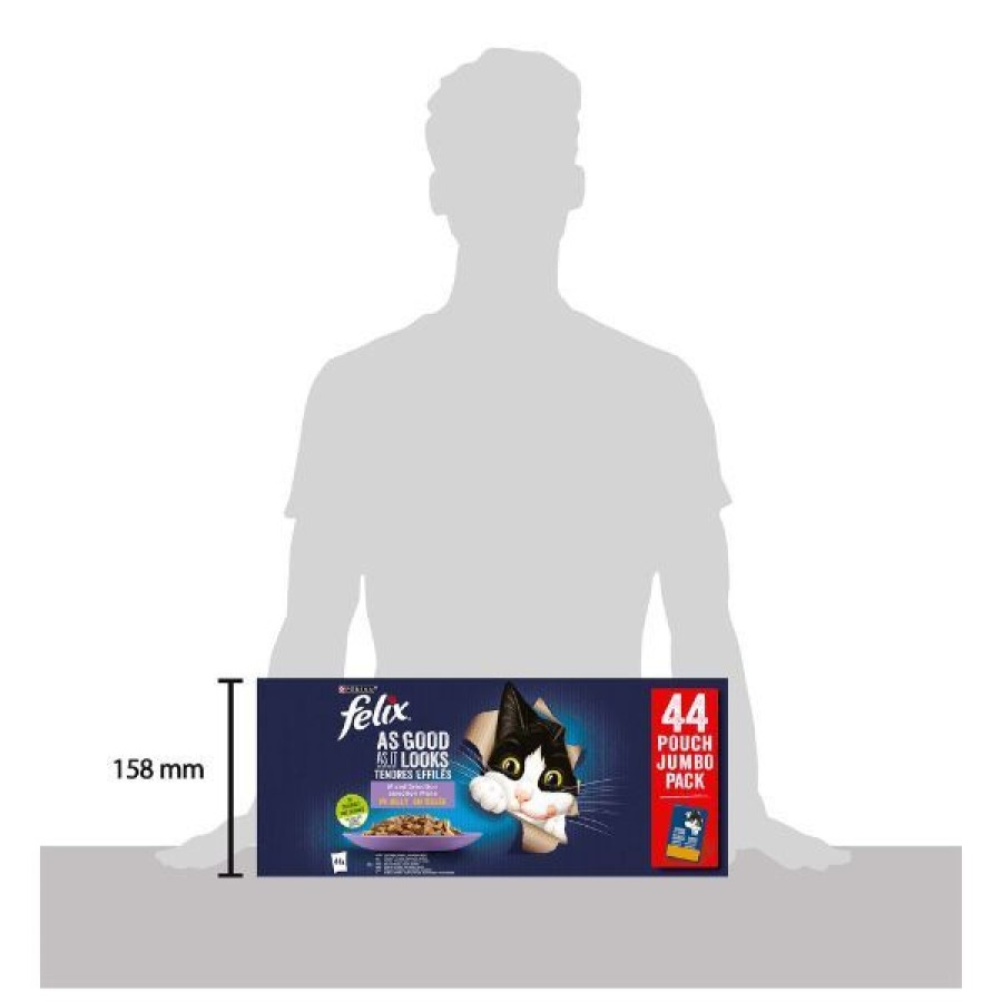 Gatti Purina Felix | Purina Felix Multipack Ghiottonerie Mixed Selection Multipack